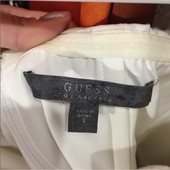 GUESS PEPLUM TOP - Picture 2 of 4